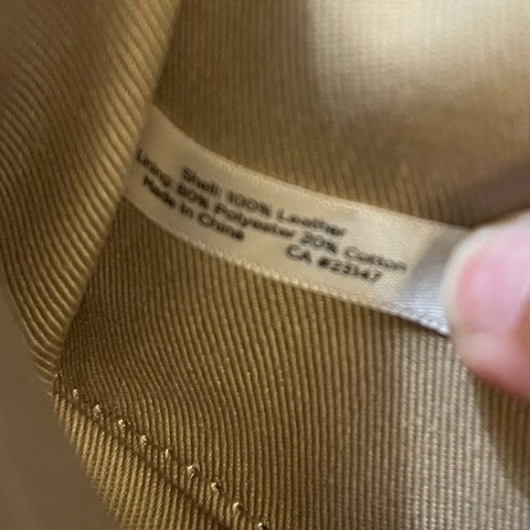 Talbots Women’s Gingham Leather Wristlet Wallet - Picture 14 of 15